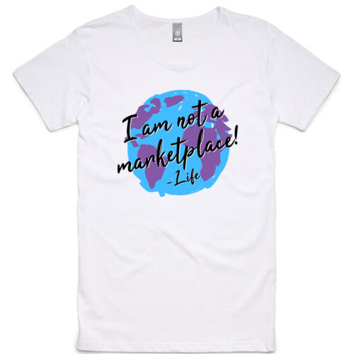 I am not a marketplace - Scoop Tee Thumbnail