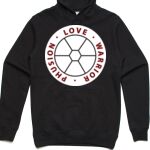 AS Colour Adult Stencil Hoodie Thumbnail